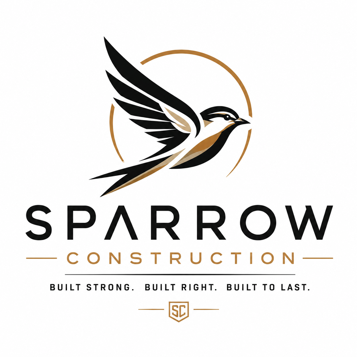 Sparrow Construction — Built strong. Built right. Built to last.